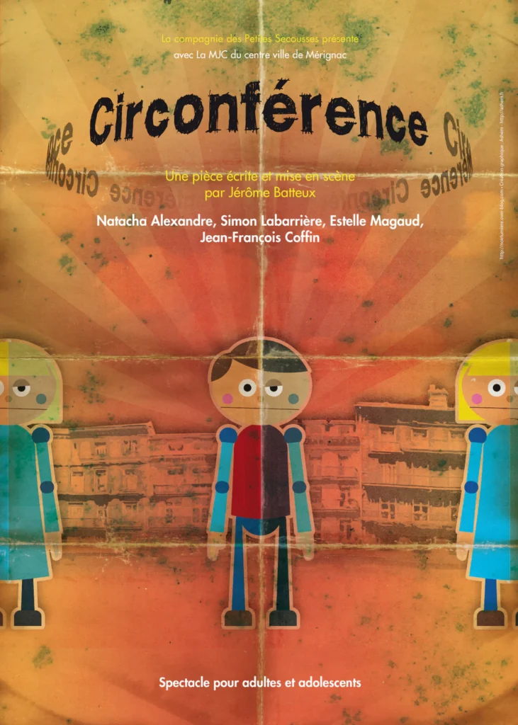 Affiche du spectacle Circonférence de la Cie des Petites Secousses
